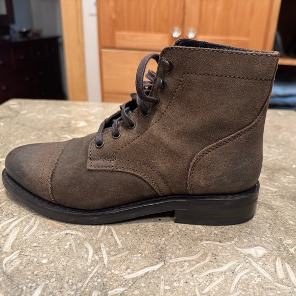 Thursday Boot Company Captain Dark Olive Suede - Picture 11 of 15